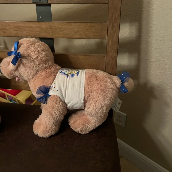 Build a bear stuffed animal workshop dressed up and cutie pie 🐶 just as new - Picture 2 of 6